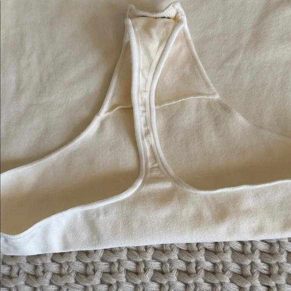 Set of 2 SKIMS Short-Sleeve Thong Bodysuit Duo - Black & Cream L/XL - Picture 8 of 9